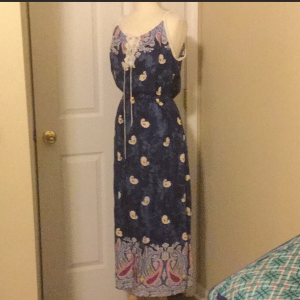 NWT Cotton Boho Long Dress XL